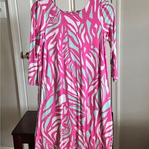 Lilly Pulitzer Pink and White Dress